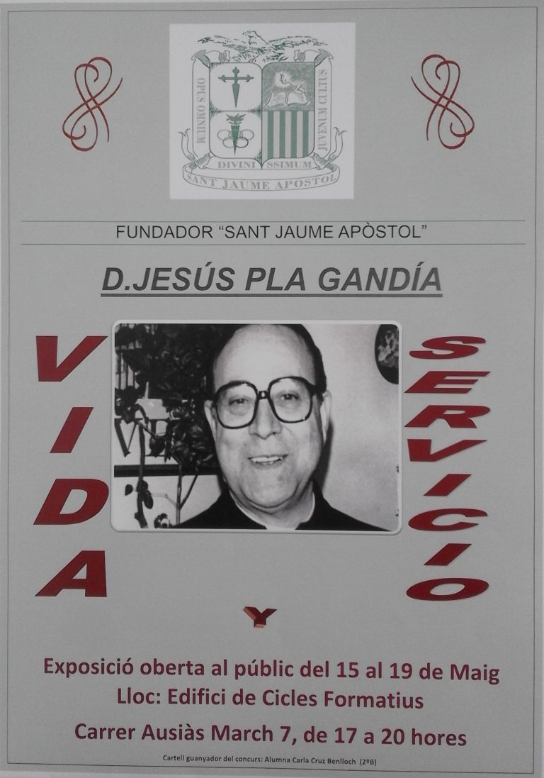 FI DE L’EXPOSICIÓ A D. JESÚS PLA.