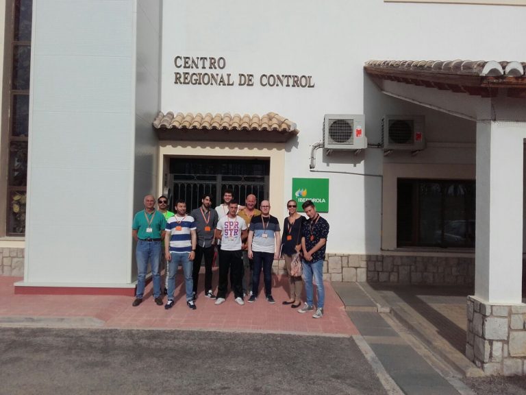 VISITA AL CENTRO DE COORDINACIÓN Y DISTRIBUCIÓN DE IBERDROLA.