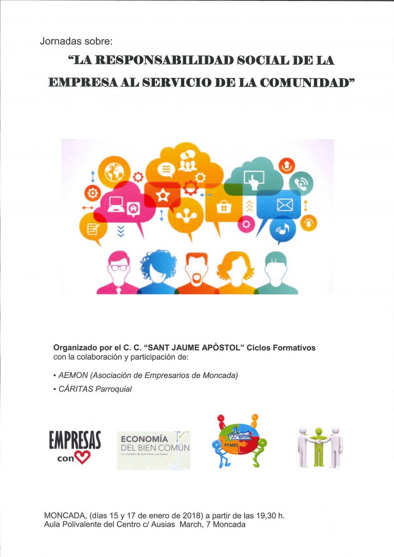 JORNADAS SOBRE LA R.S.E. AL SERVICIO DE LA COMUNIDAD.