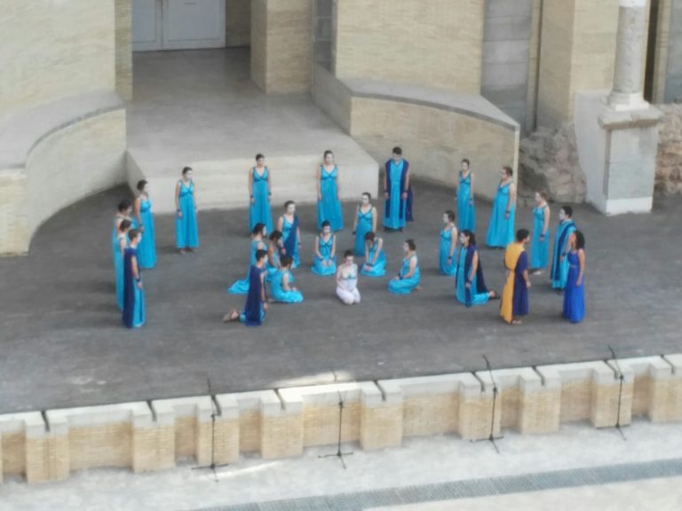 Teatre i visita a Sagunt 1r de Batxillerat