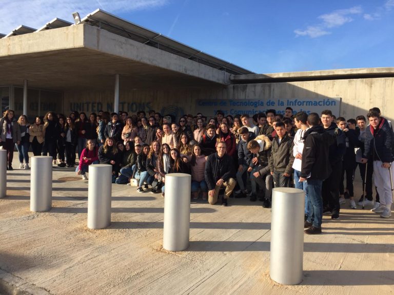Visita al Centre de Comunicacions de  l’ONU. 4t ESO
