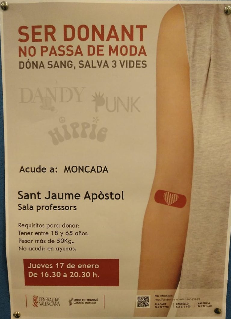 Ser donant no passa de moda