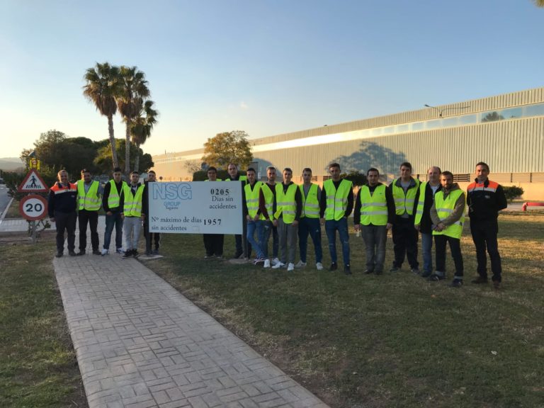 Visita a NSG Pilkington en Puerto de Sagunto