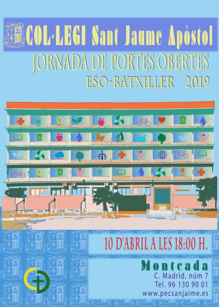 Informació Jornada Portes Obertes ESO/Batxillerat