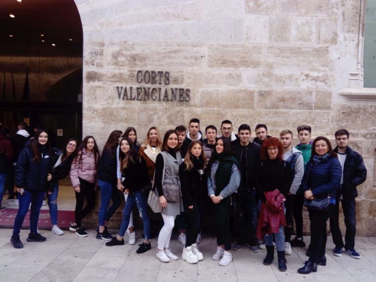 Visita de 2º GA a Les Corts, la Iglesia de San Nicolás y el Ayuntamiento