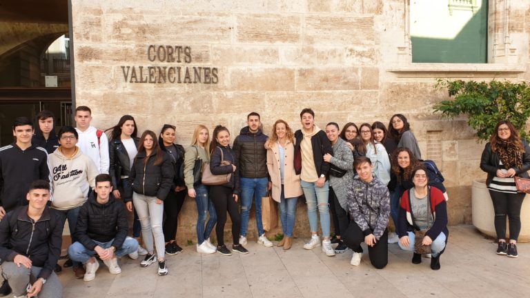 Visita de 1ºGA al Palau de les Corts y Generalitat Valenciana