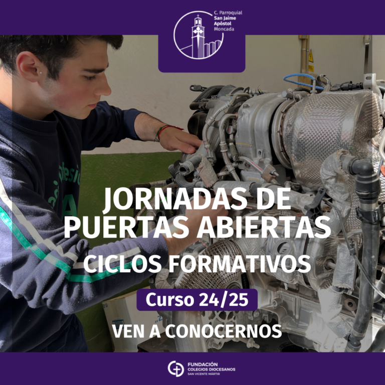 Jornadas de Puertas Abiertas Ciclos Formativos 24-25